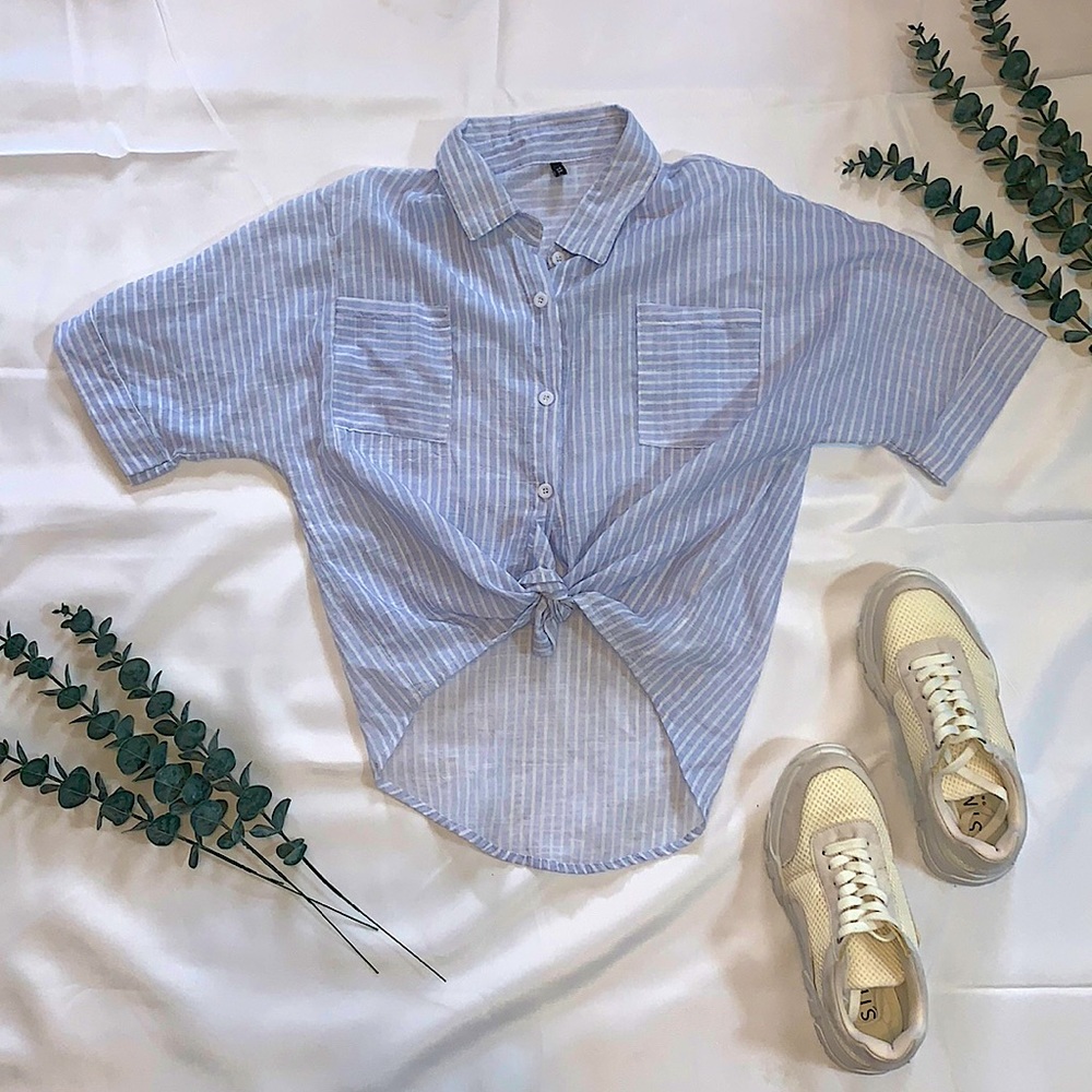 ♡ Striped Button Down ♡